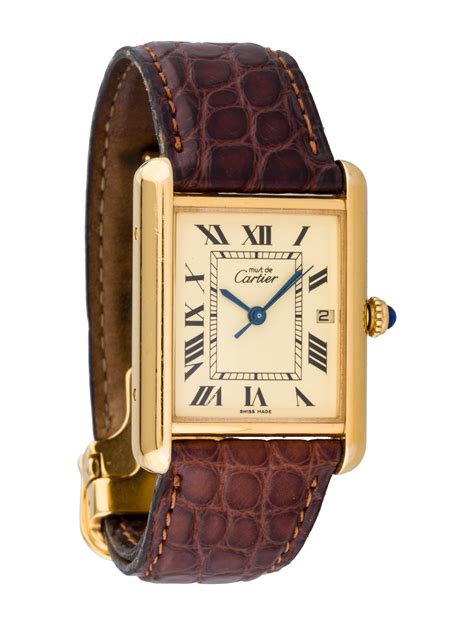 cartier tank wstch